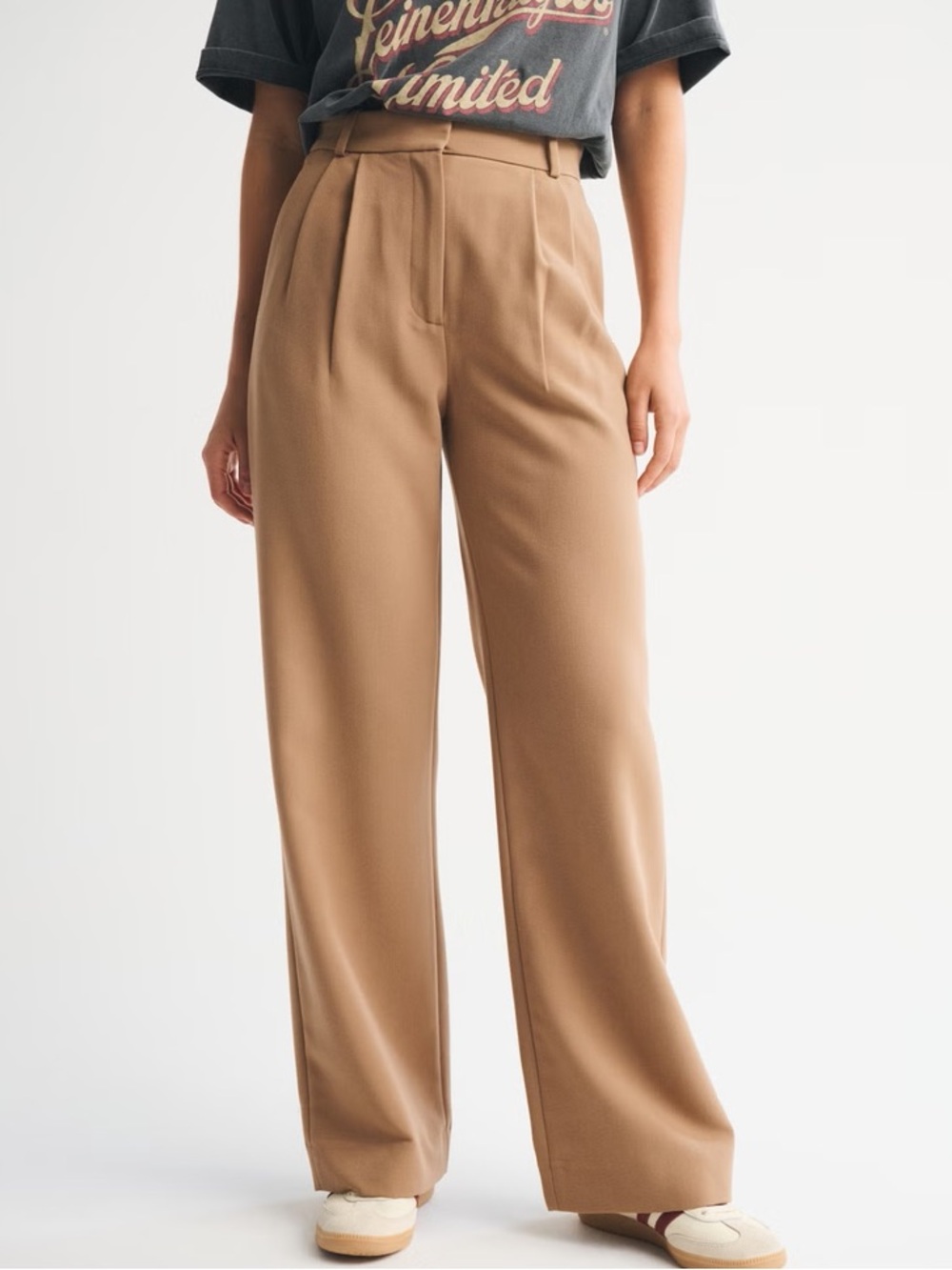 Abercrombie & Fitch A&F Sloane Tailored Wide Leg Pant Size 25 0